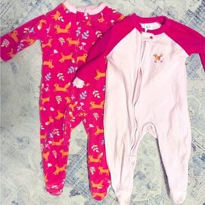 18 mo fleece sleepers